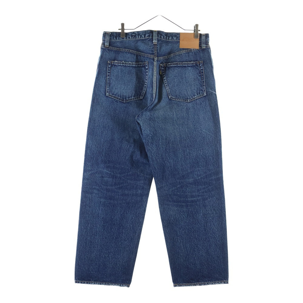 AUBERGE(オーベルジュ) 25AW Alterna オルタナ ダメージ加工 ワイドデニムパンツ インディゴ