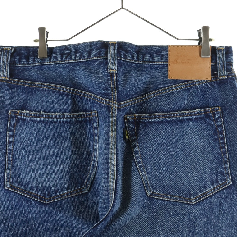 AUBERGE(オーベルジュ) 25AW Alterna オルタナ ダメージ加工 ワイドデニムパンツ インディゴ