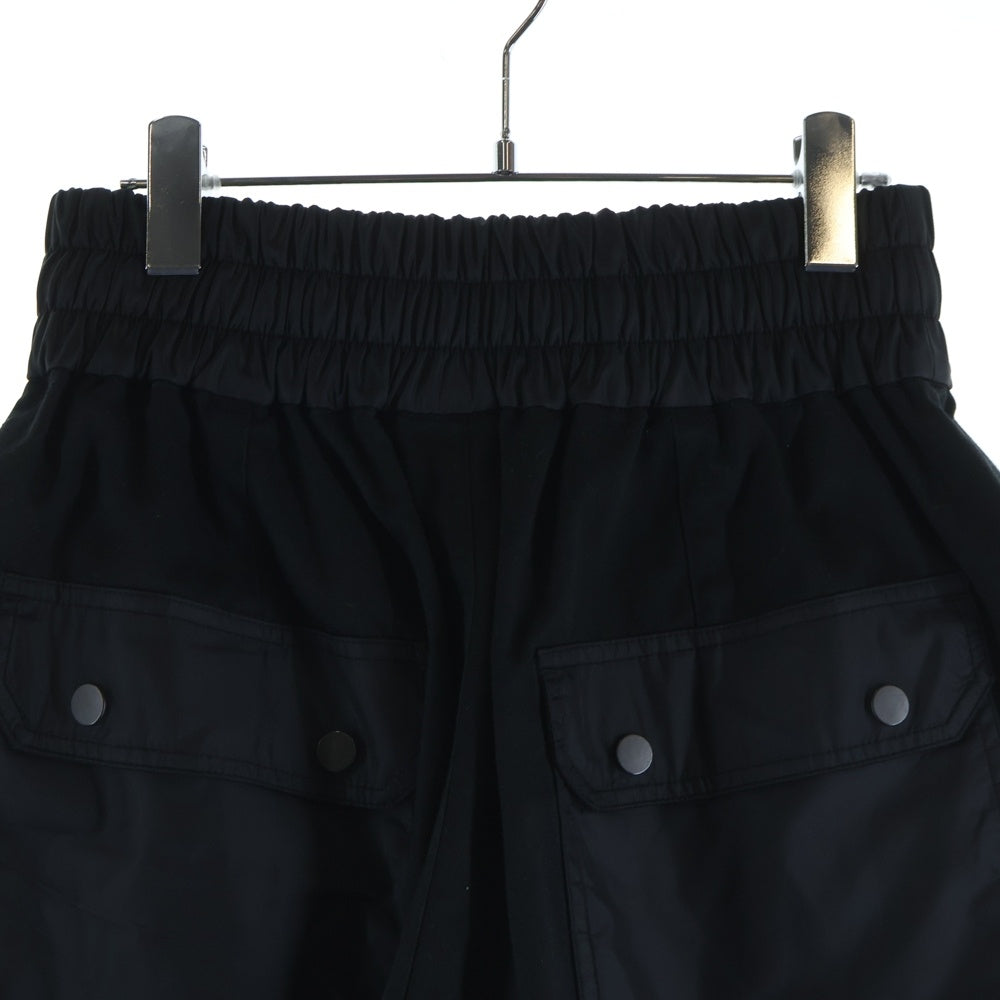 cvtvlist(カタリスト) CARGO SHORTS カーゴショーツ アンダークロス ロゴ刺繍 ブラック 2301040403