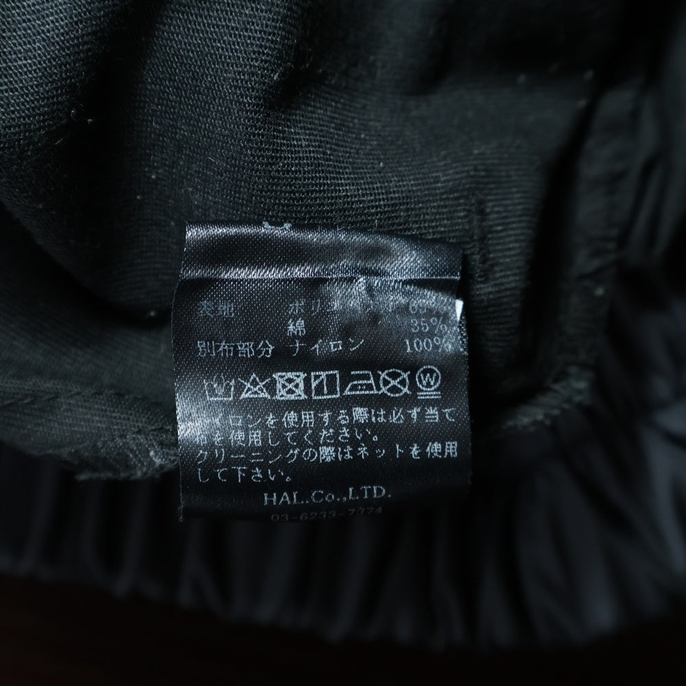 cvtvlist(カタリスト) CARGO SHORTS カーゴショーツ アンダークロス ロゴ刺繍 ブラック 2301040403