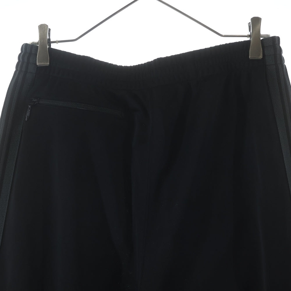 Needles(ニードルス) H.D. Pant 刺繍ロゴ ヒザデルパンツ トラックパンツ ブラック QV1615