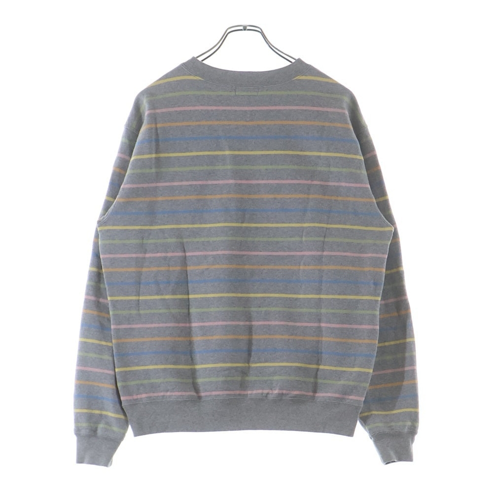 HUMAN MADE(ヒューマンメイド) MULTI STRIPED SWEATSHIRT マルチストライプ スウェット マルチカラー HM31CS010