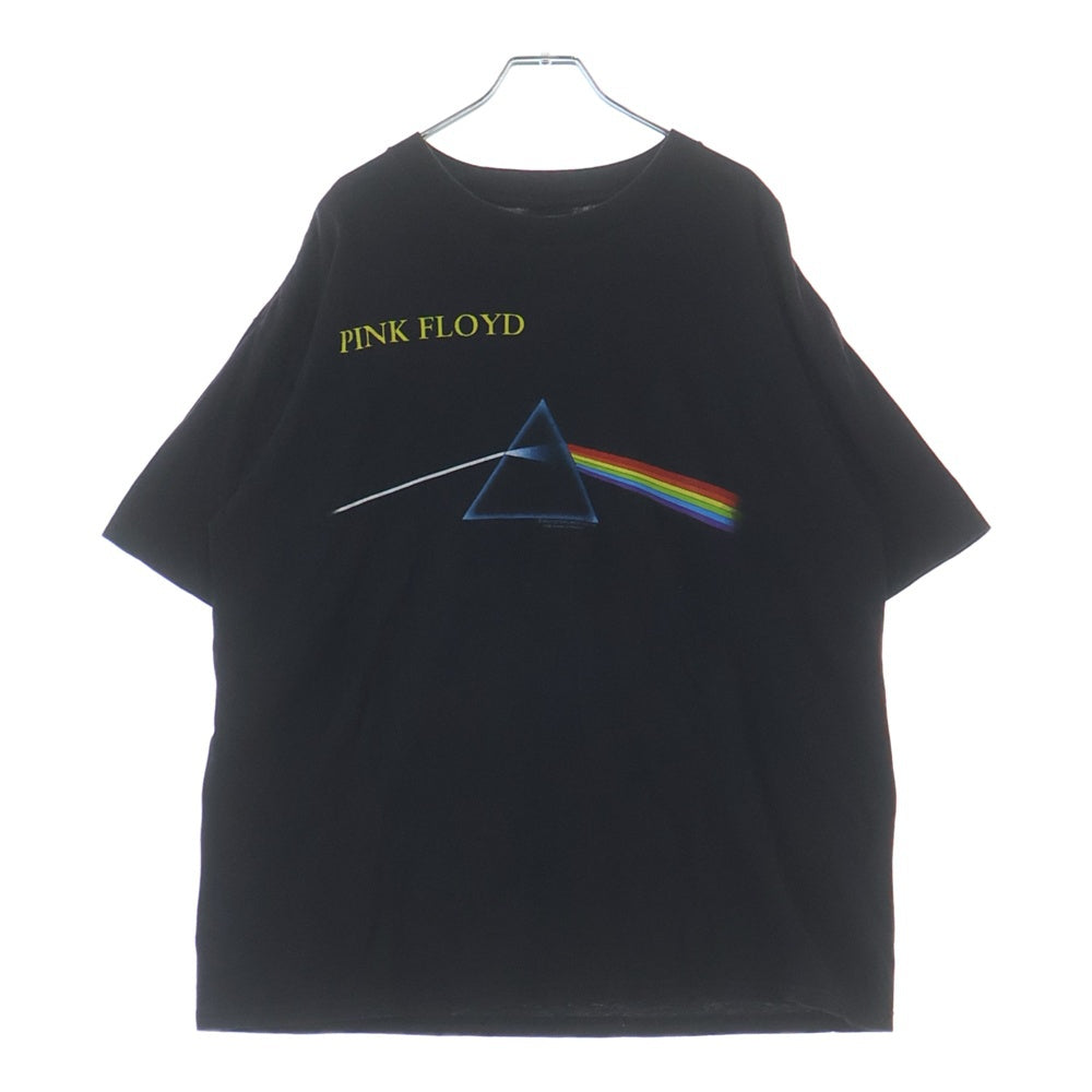 VINTAGE(ヴィンテージ) 90s PINK FLOYD 狂気 Dark Side of the Moon 半袖 クルーネック Tシャツ カットソー ブラック