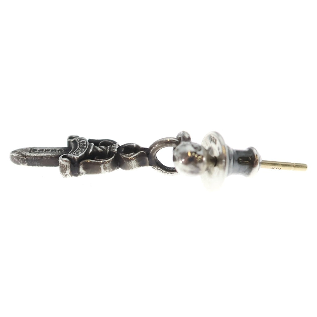 CHROME HEARTS(クロムハーツ) DRP STCK DGGR スタックダガードロップ ピアス シルバー