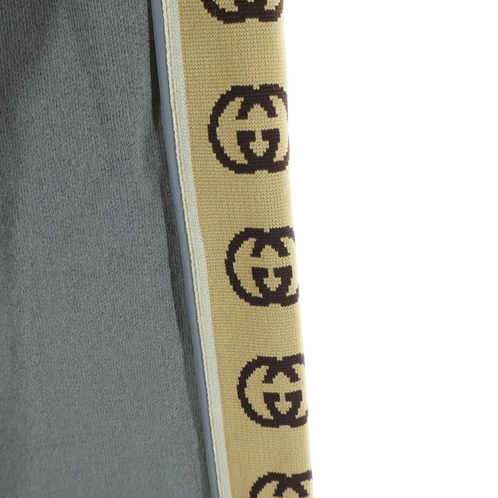 GUCCI(グッチ) GG Technical Jersey Jogging Pant スウェット パンツ ジャージ ボトムス グレー 630713 XJBUW