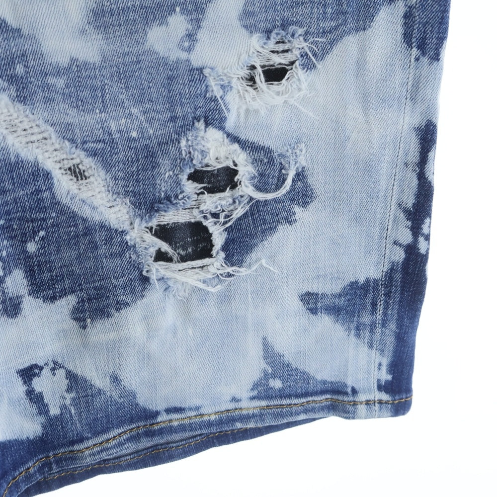 DSQUARED2(ディースクエアード) Light Surfer Wash ライトサーファーウォッシュ デニムハーフパンツ インディゴ S71MU0711 S30342