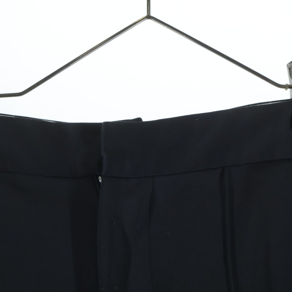 OVERCOAT(オーバーコート) FLARED TROUSER WITH PIPING フレアトラウザー パイピング パンツ ブラック S24P020-AGPC