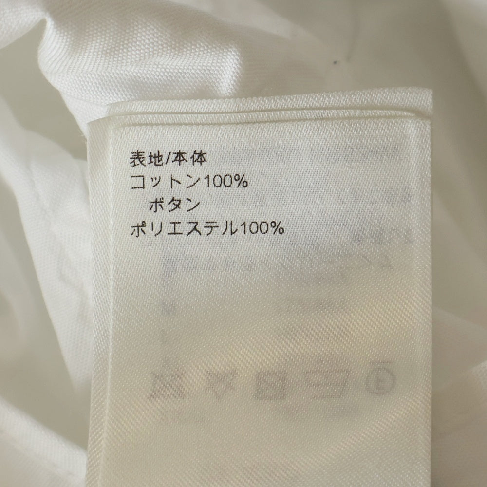 LOUIS VUITTON(ルイヴィトン) LVロゴ刺繍 ボタン長袖シャツ ホワイト RM242MM JXU HRS34W
