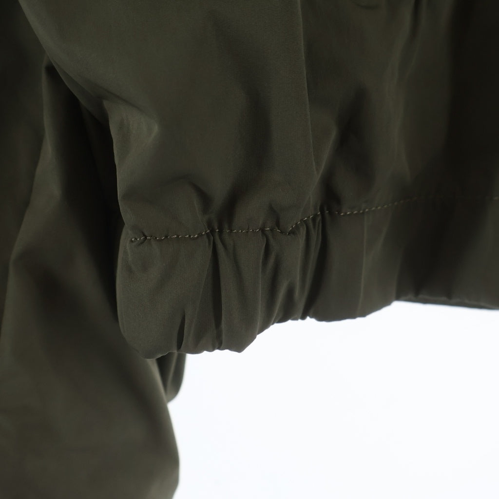 MONCLER(モンクレール) 24SS TRAVERSIER JACKET 袖ロゴワッペン付き ナイロン ジップアップ ジャケット カーキ J10911A00086 54A91