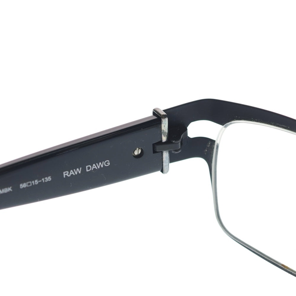 CHROME HEARTS(クロムハーツ) RAW DANG CHプラスモチーフ アイウェア メガネ メタルフレーム ブラック