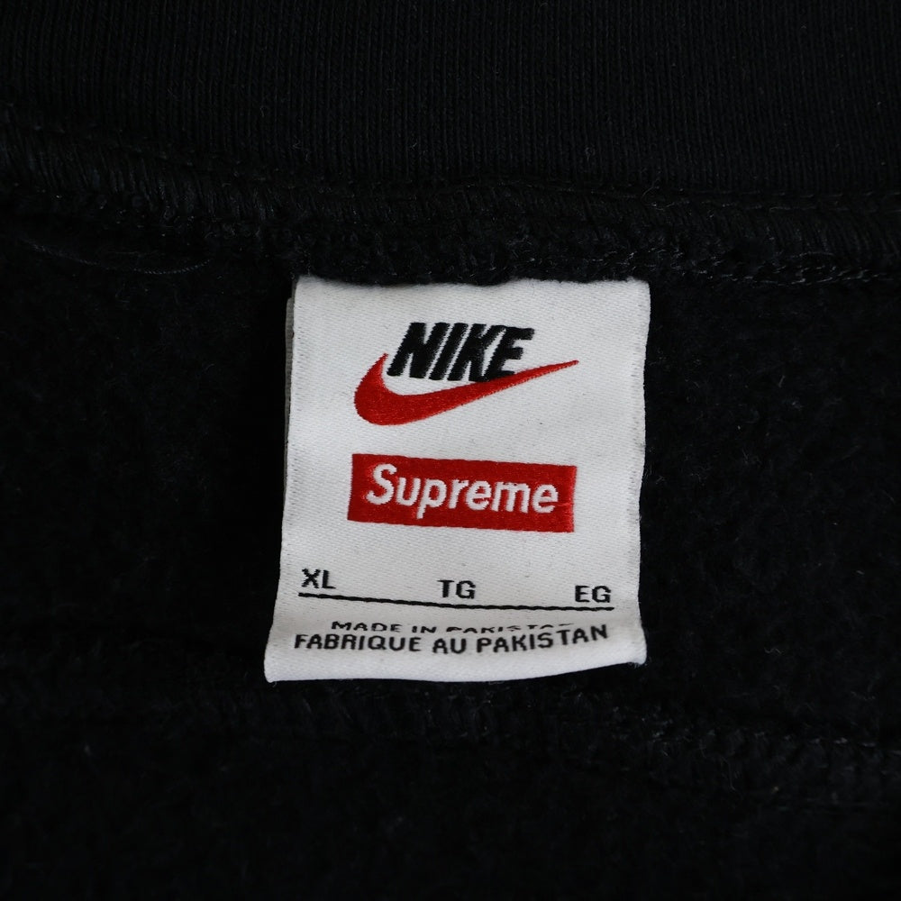 SUPREME(シュプリーム) 25SS ×NIKE Zip Up Hooded Sweatshirt ナイキ バックロゴ刺繍 ジップアップパーカー HF9633-010