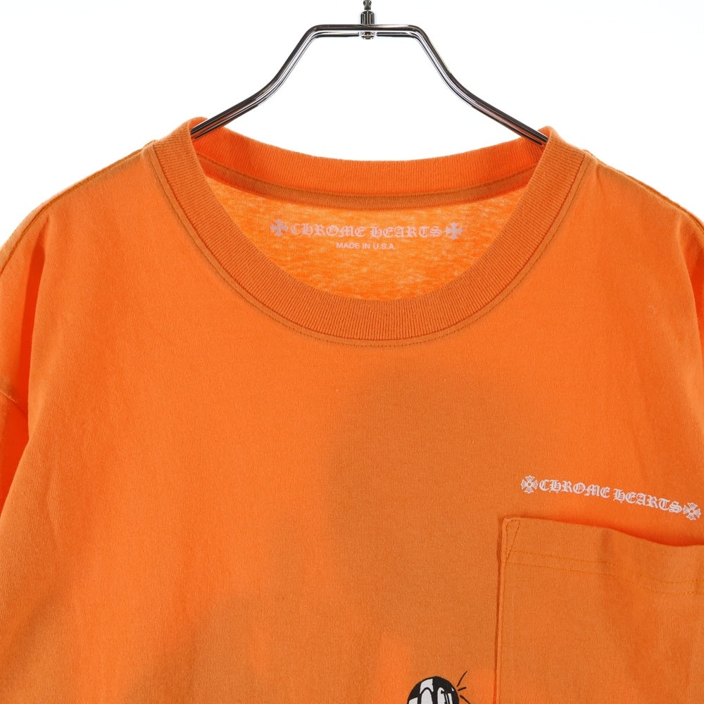 CHROME HEARTS(クロムハーツ) 21SS ×MATTY BOY PPO LINK BUILD L/S Tee マッティーボーイ プリントロゴ長袖Tシャツ オレンジ