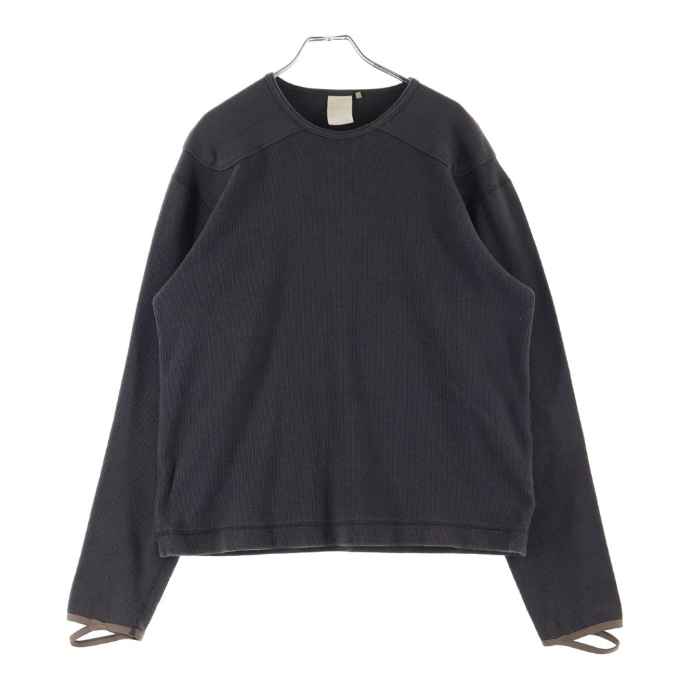 JIAN YE(ジェン イェ) 23AW HUNTER TOP サーマル エルボーパッチ ブラウン 23AW-HNTR TP