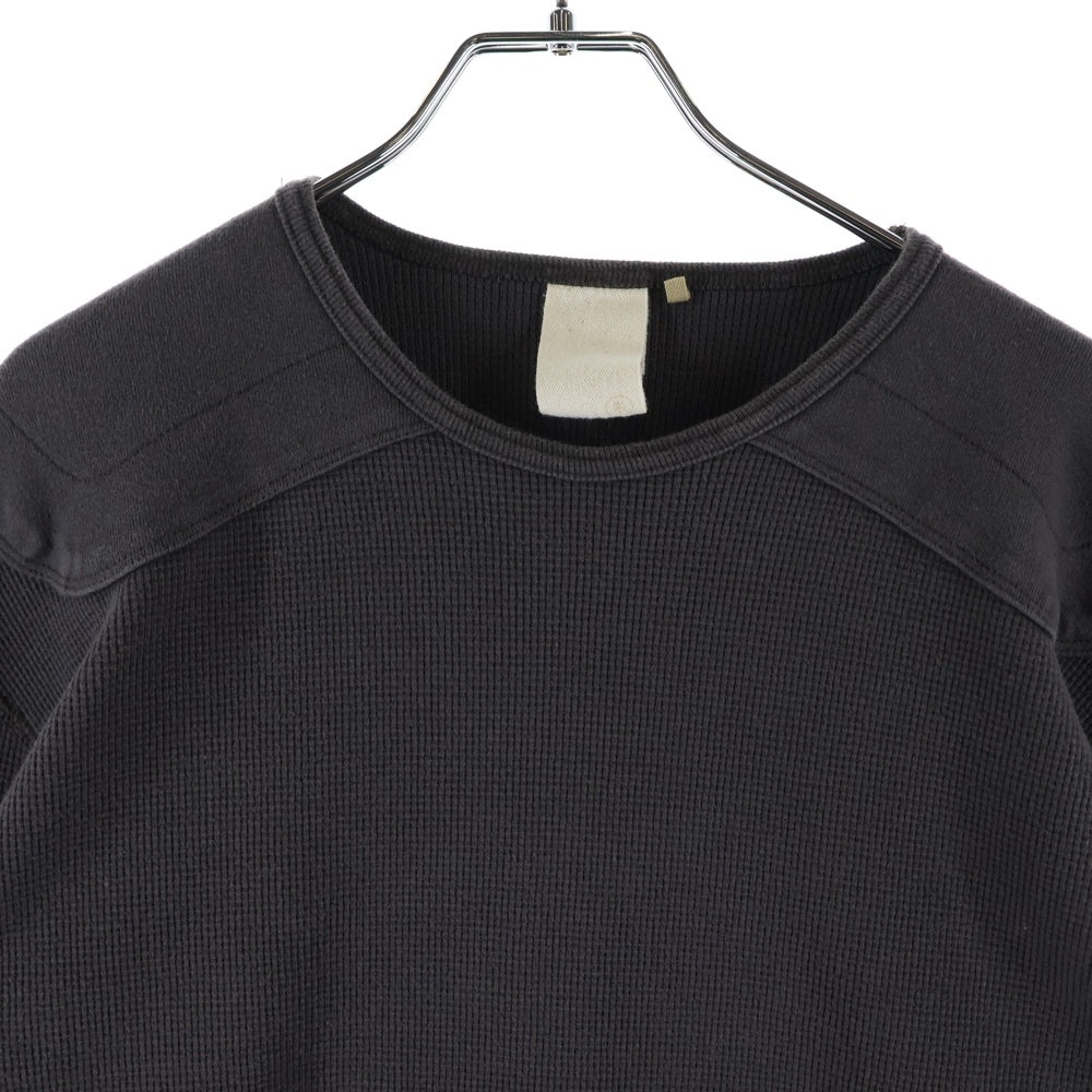 JIAN YE(ジェン イェ) 23AW HUNTER TOP サーマル エルボーパッチ ブラウン 23AW-HNTR TP