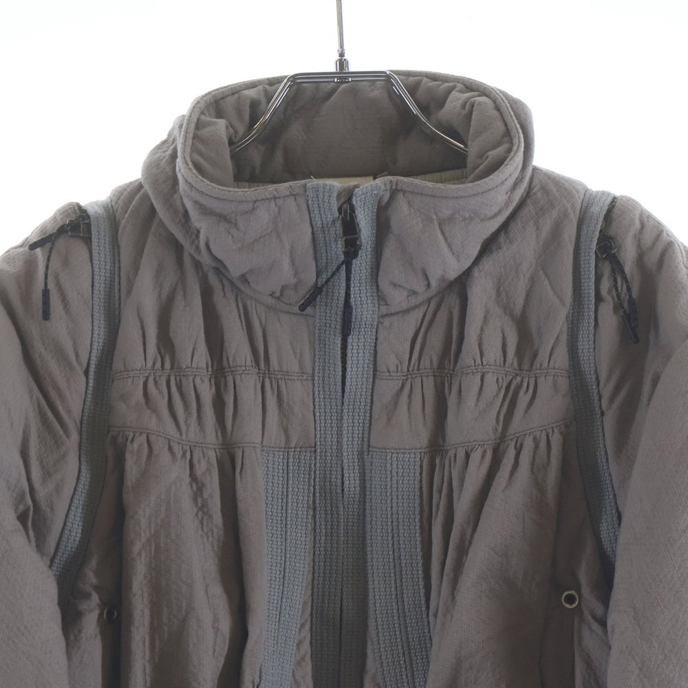 JIAN YE(ジェン イェ) 23AW RUNNER JKT ランナージャケット 中綿ジャケット グレー 23AW-RNNR JKT