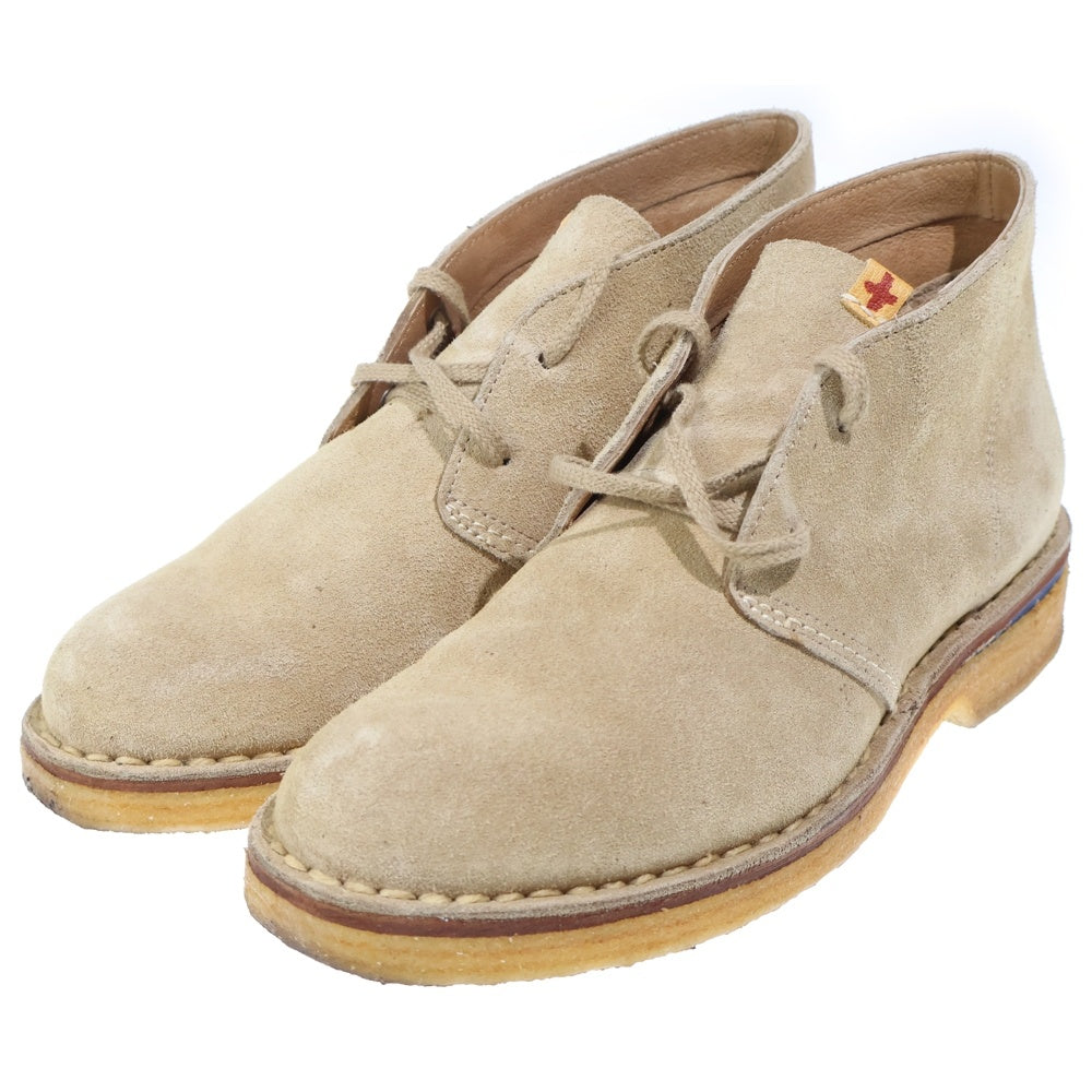 VISVIM(ヴィスヴィム) ISDT BOOTS- FOLK チャッカブーツ スエード サンド 0114302002004