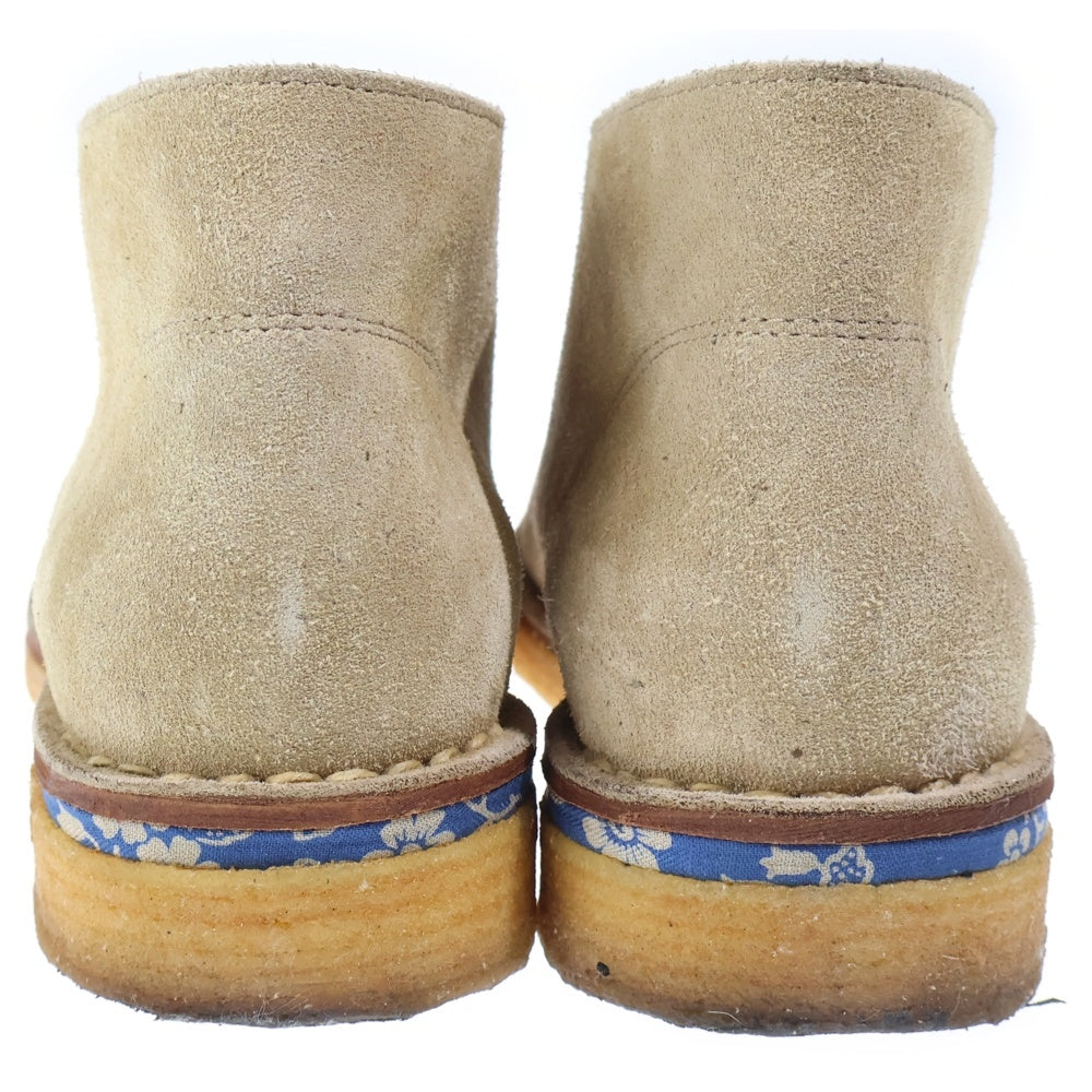 VISVIM(ヴィスヴィム) ISDT BOOTS- FOLK チャッカブーツ スエード サンド 0114302002004