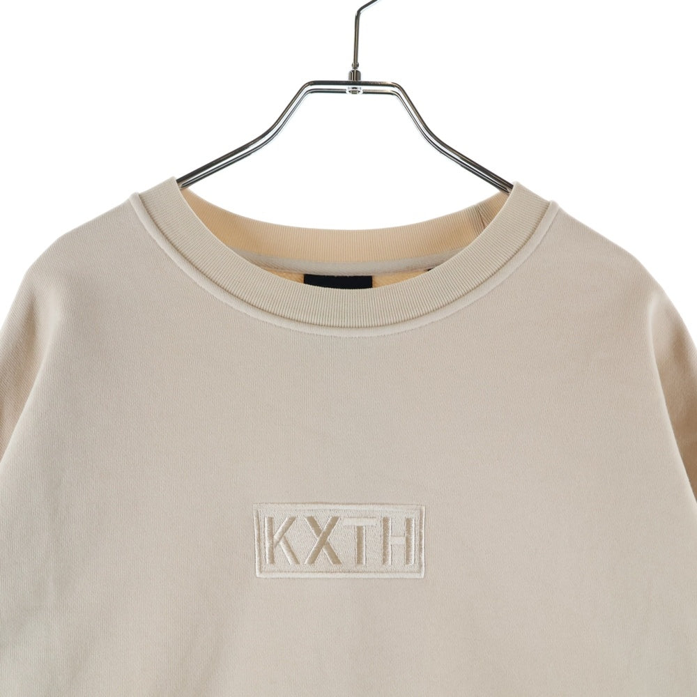 KITH(キス) Cyber Monday Hoodie Barley 長袖 クルーネック スウェット トレーナー クリーム KHM030147
