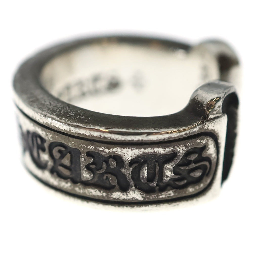CHROME HEARTS(クロムハーツ) LG SCROLL LABEL ラージスクロールラベル リング シルバーBCA383