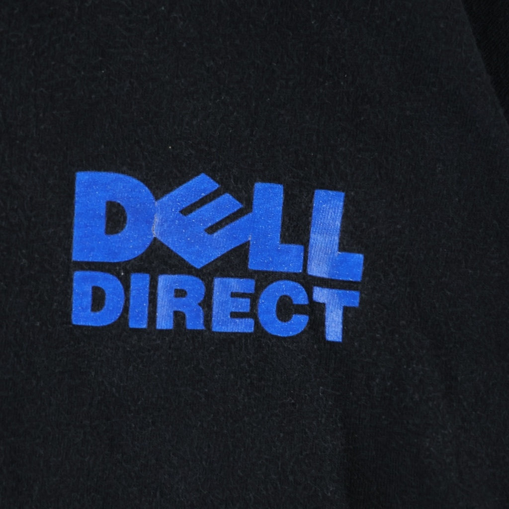 VINTAGE(ヴィンテージ) 90s DELL デル 企業TEE 半袖 クルーネック カットソー Tシャツ ブラック