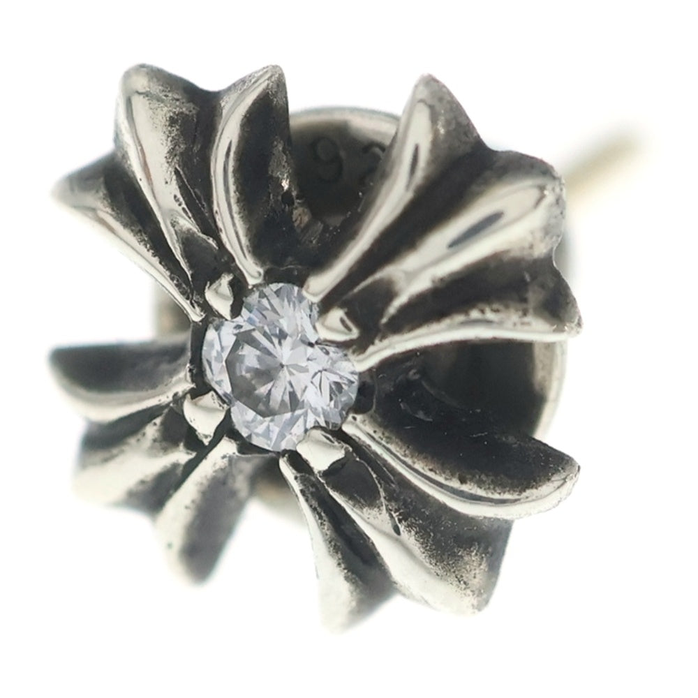 CHROME HEARTS(クロムハーツ) No2 CH PLS DIA CHプラス 1ダイヤ スタッドピアス シルバー BCA388