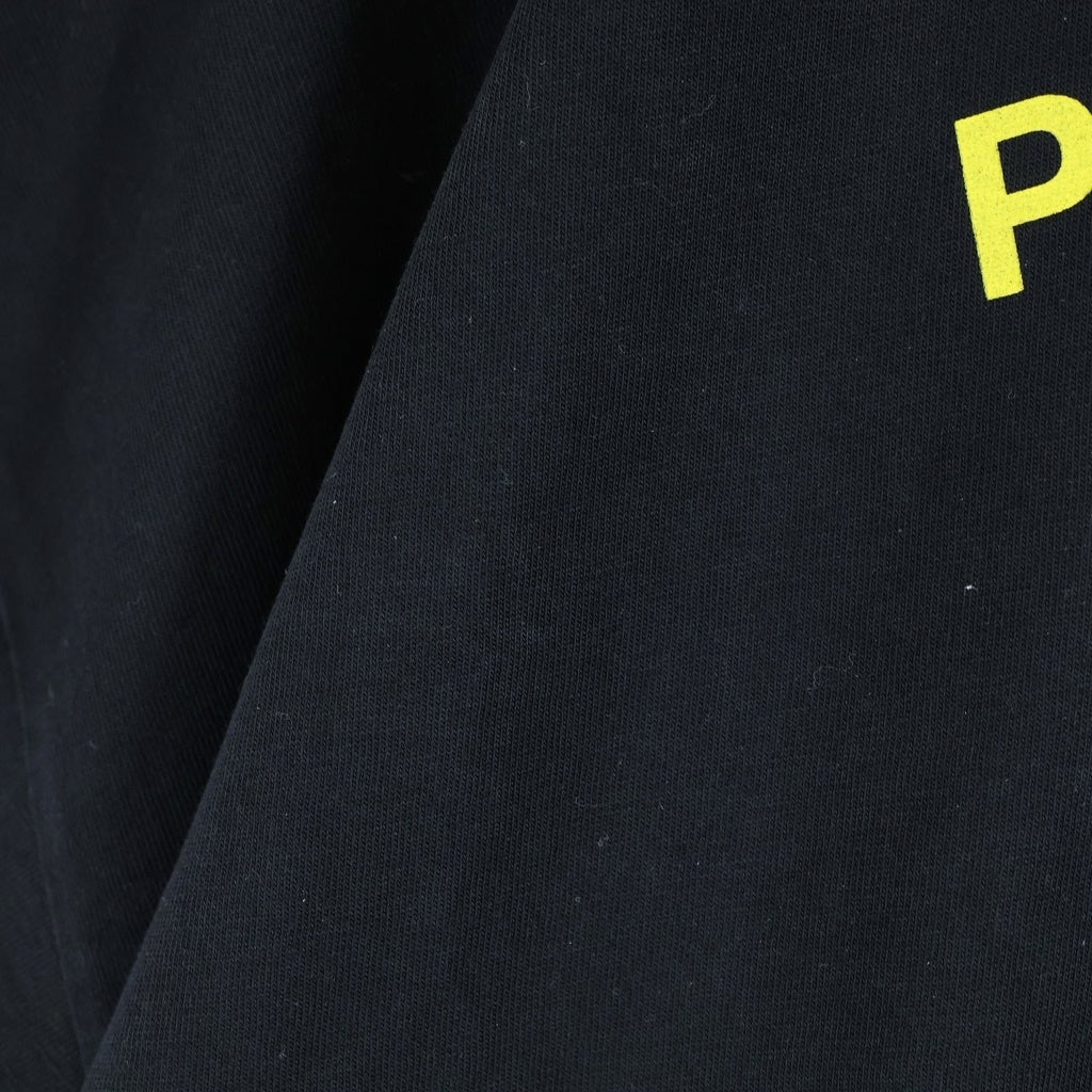 RAF SIMONS(ラフシモンズ) 23SS プリントワークス ツアー Tシャツ 半袖 クルーネック カットソー ブラック 231-M104A-19007-0099-1