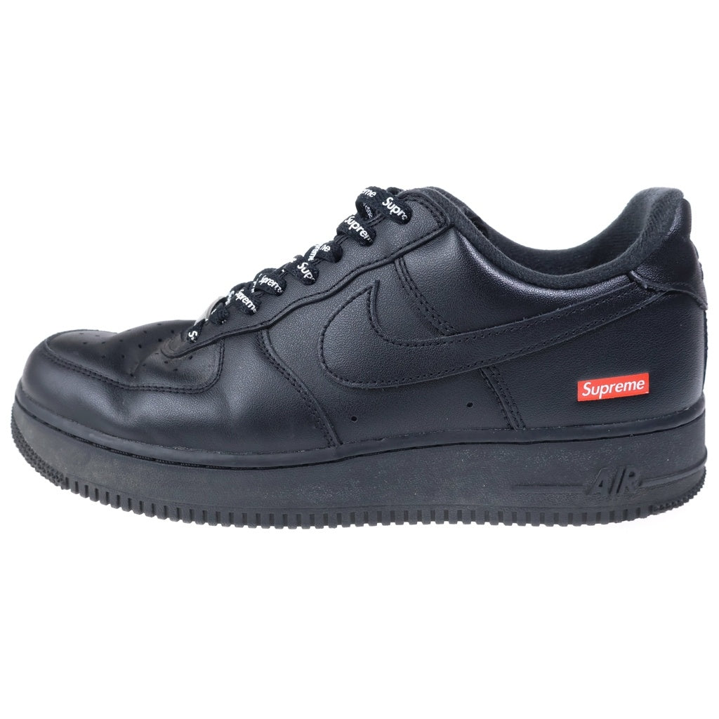 NIKE(ナイキ) ×SUPREME AIR FORCE 1 LOW シュプリーム エアフォース 1 ローカットスニーカー ブラック US9/27cm CU9225-001