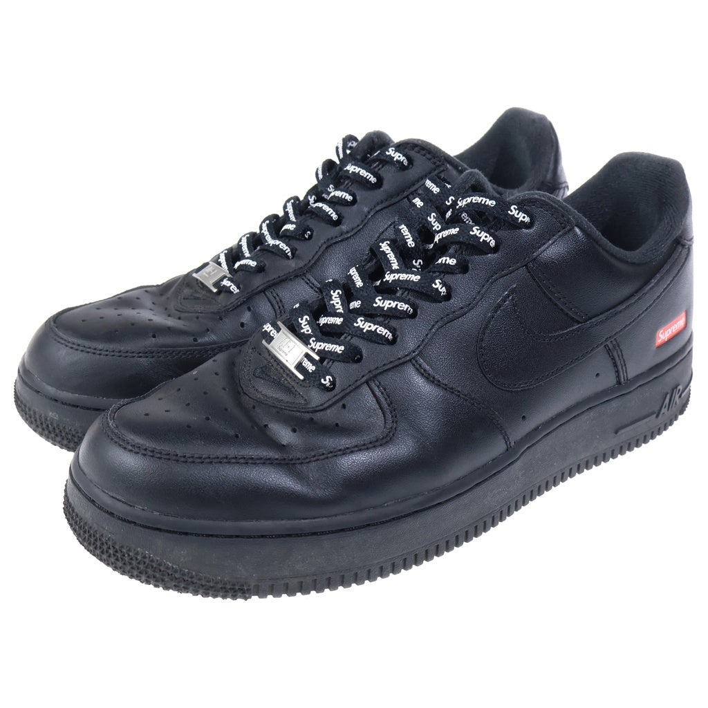 NIKE(ナイキ) ×SUPREME AIR FORCE 1 LOW シュプリーム エアフォース 1 ローカットスニーカー ブラック US9/27cm CU9225-001