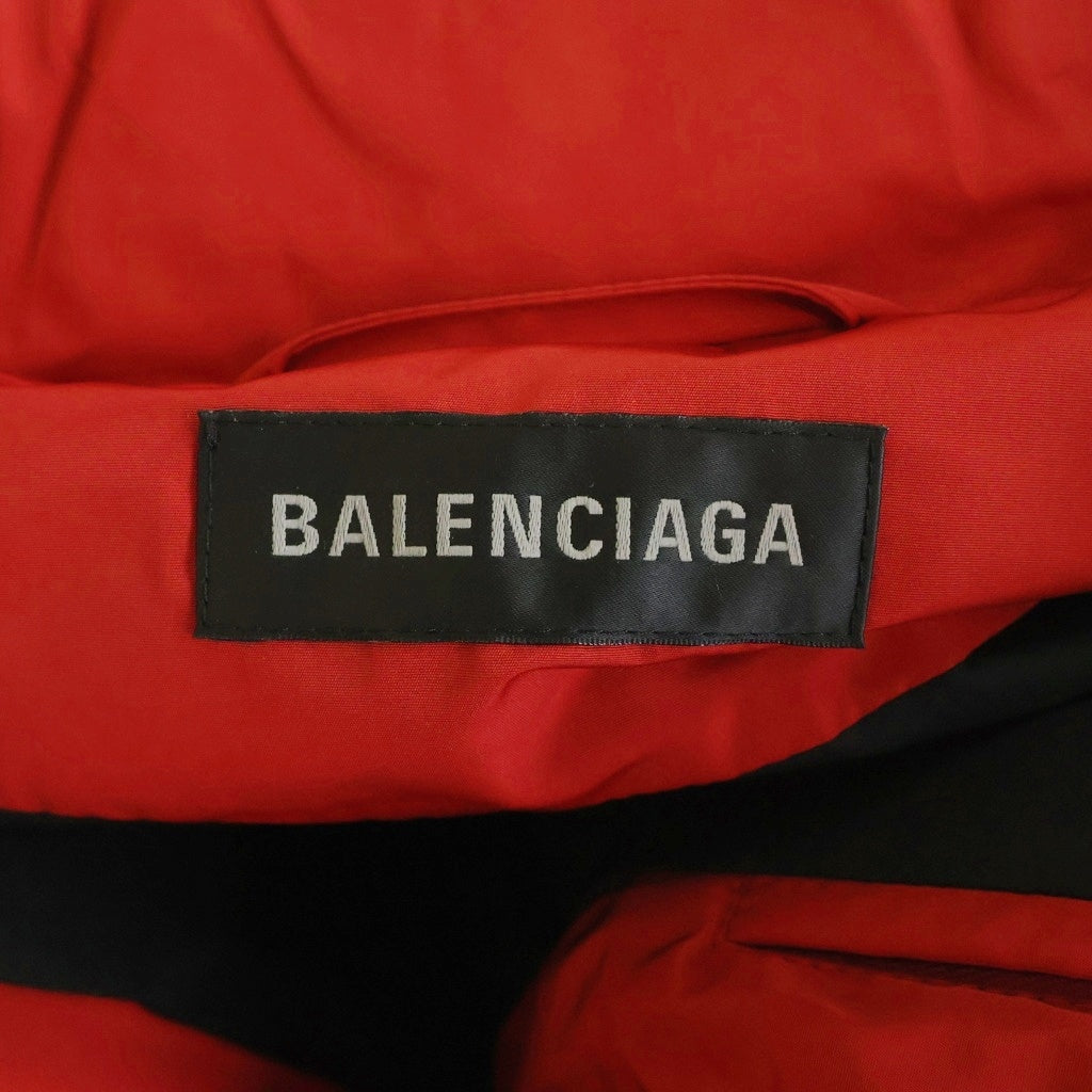 BALENCIAGA(バレンシアガ) 23AW キャンペーンロゴ パフィージャケット レッド 758045 TYD36