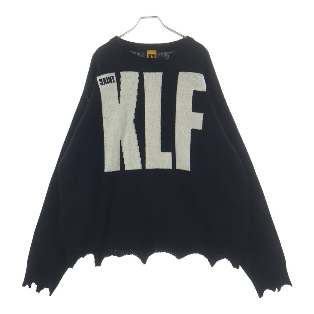 SAINT MICHAEL(セントマイケル) 25AW KLF_CREW NECK KNIT SM-HR1-0000