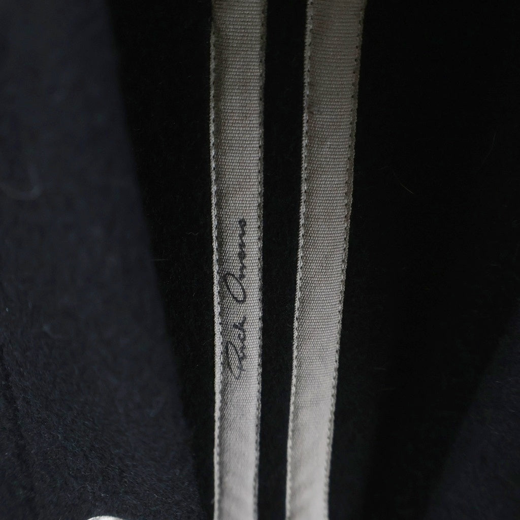 Rick Owens(リックオウエンス) 25AW OUTERSHIRT ウール アウターシャツ ブラック RU02E1744-WSF