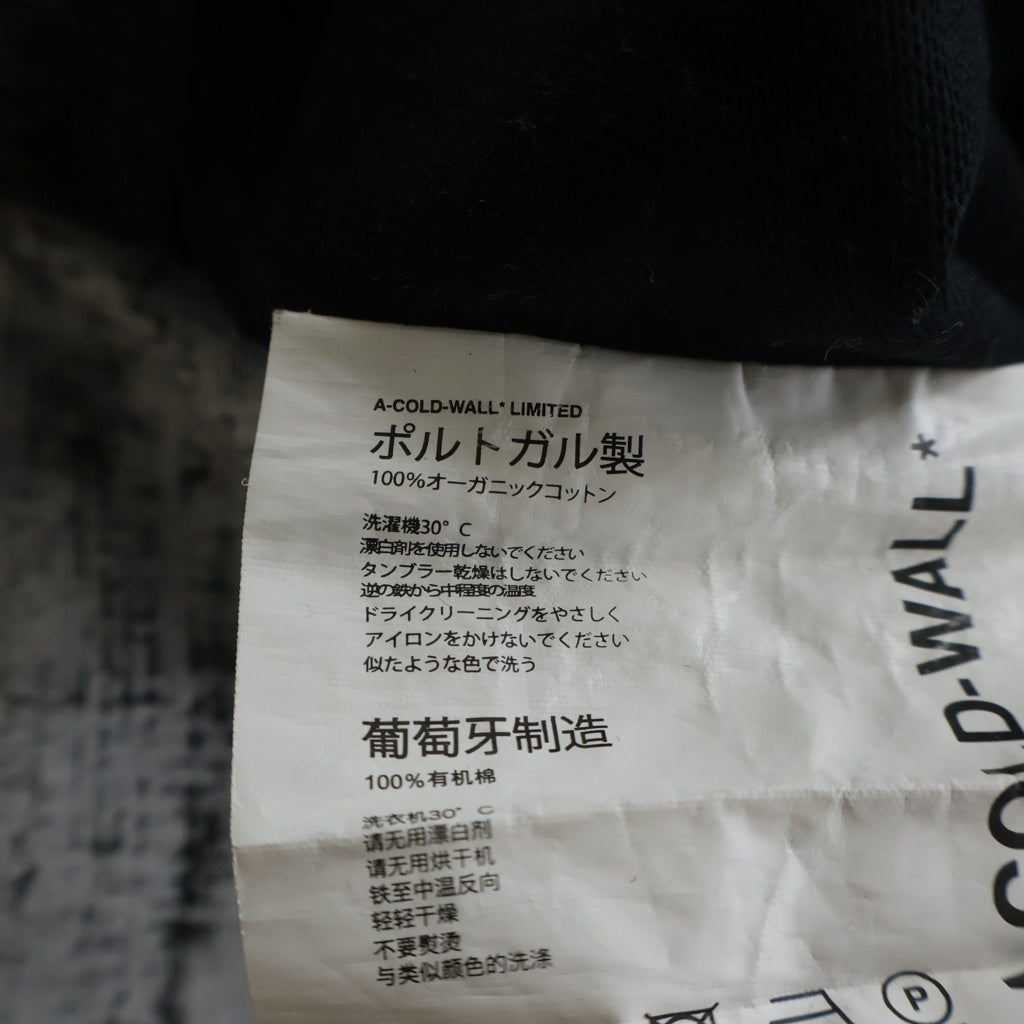 A-COLD-WALL(アコールドウォール) BRUSH STROKE S/S TEE 半袖 クルーネック Tシャツ ブラック