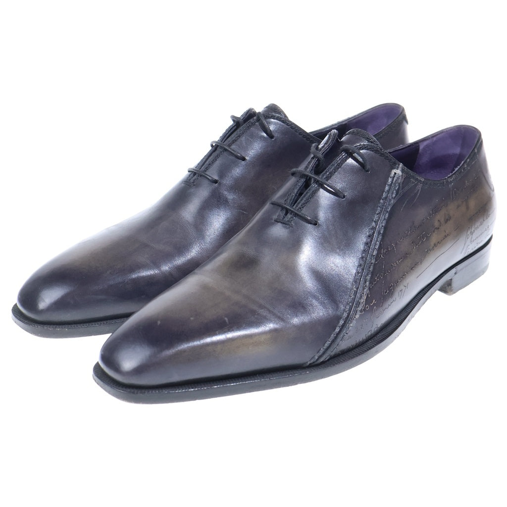 Berluti(ベルルッティ) デムジュール スカーズ カリグラフィ レザーシューズ ドレスシューズ パープル