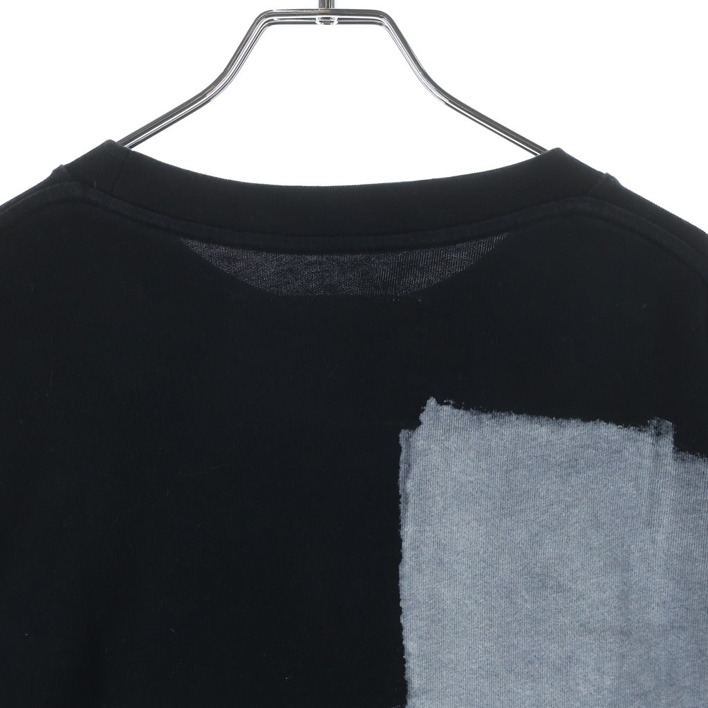 A-COLD-WALL(アコールドウォール) BLOCK PAINTED T-SHIRT ブロックペイント 長袖 クルーネック Tシャツ カットソー ブラック