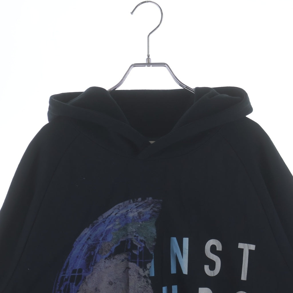 TAAKK(ターク) EARTH BURNING LAYERED HOODIE レイヤード プルオーバー パーカー フーディー ブラック TA20SS-JR029
