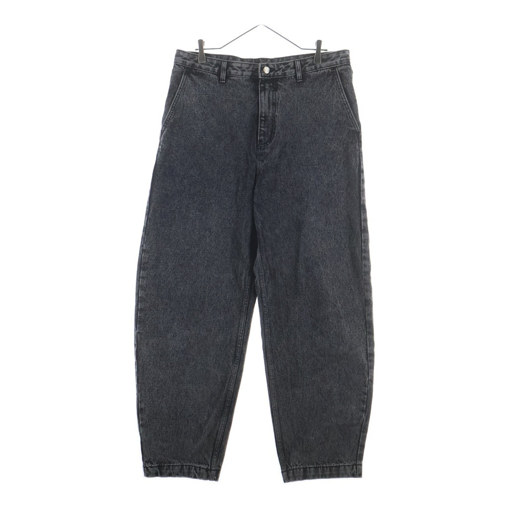 ADER ERROR(アーダーエラー) ルーズフィット テーパード バギーデニムパンツ ブラック BMSGFYJE0103BKL