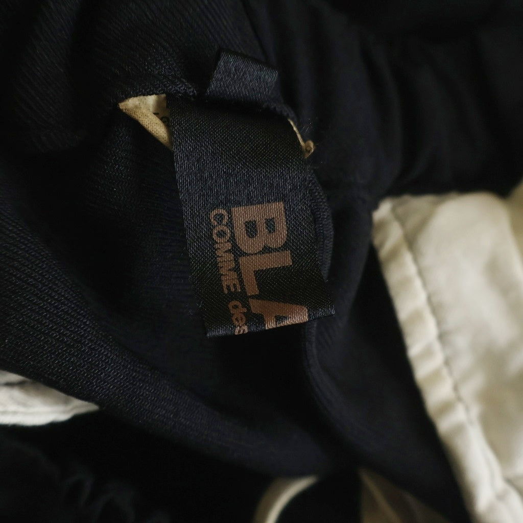BLACK COMME des GARCONS(ブラックコムデギャルソン) ポリエステル サルエルパンツ ジョガーパンツ ブラック 1N-P021