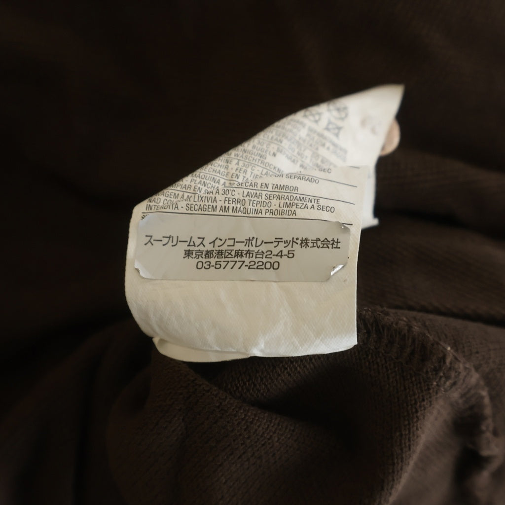 MONCLER(モンクレール) BEAMS別注 胸ロゴワッペン 半袖ポロシャツ ブラウン 84641