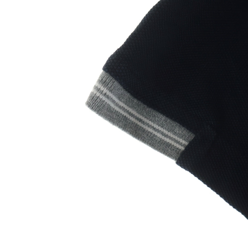 MONCLER(モンクレール) MAGLIA POLO MANICA CORTA 胸ロゴワッペン 半袖ポロシャツ ネイビー 210918341500 84093