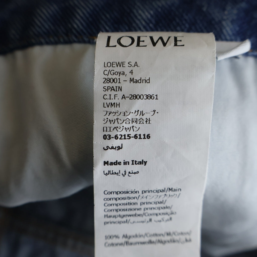 LOEWE(ロエベ) 25AW アナグラム刺繍 デニムパンツ インディゴ H526Y11WA6