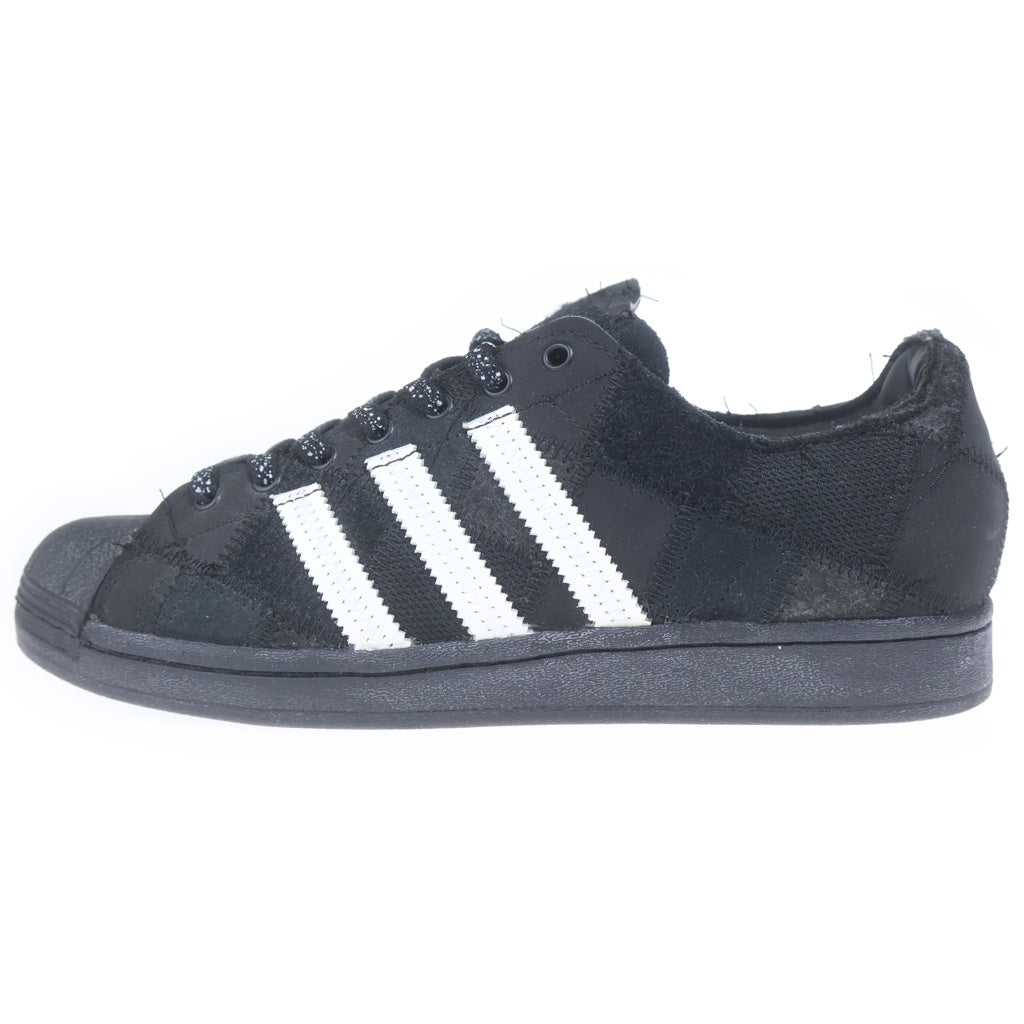 adidas(アディダス) ×RECOUTURE×atmos Superstar リクチュール アトモス コラボ スーパースター ローカットスニーカー ブラック GW3473 US9/27cm