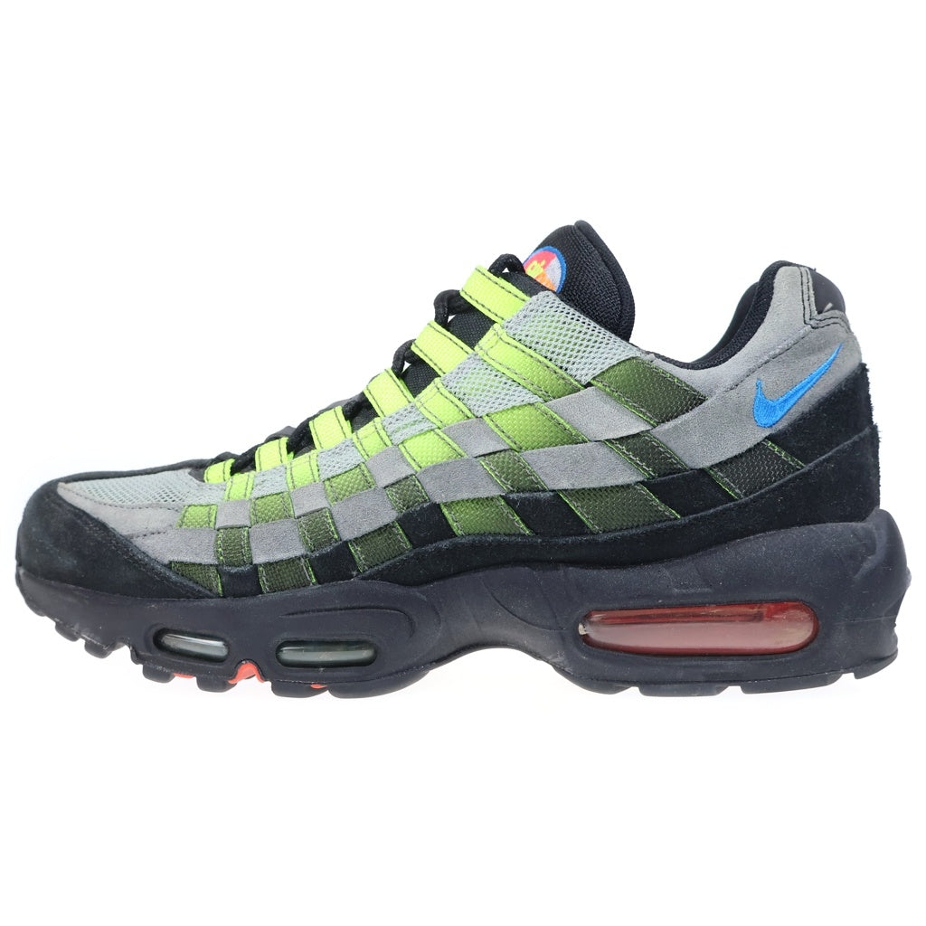 NIKE(ナイキ) AIR MAX 95 WOVEN AQ0764-001 エアーマックス 95 ローカットスニーカー グレー/ライトグリーン US9/27cm