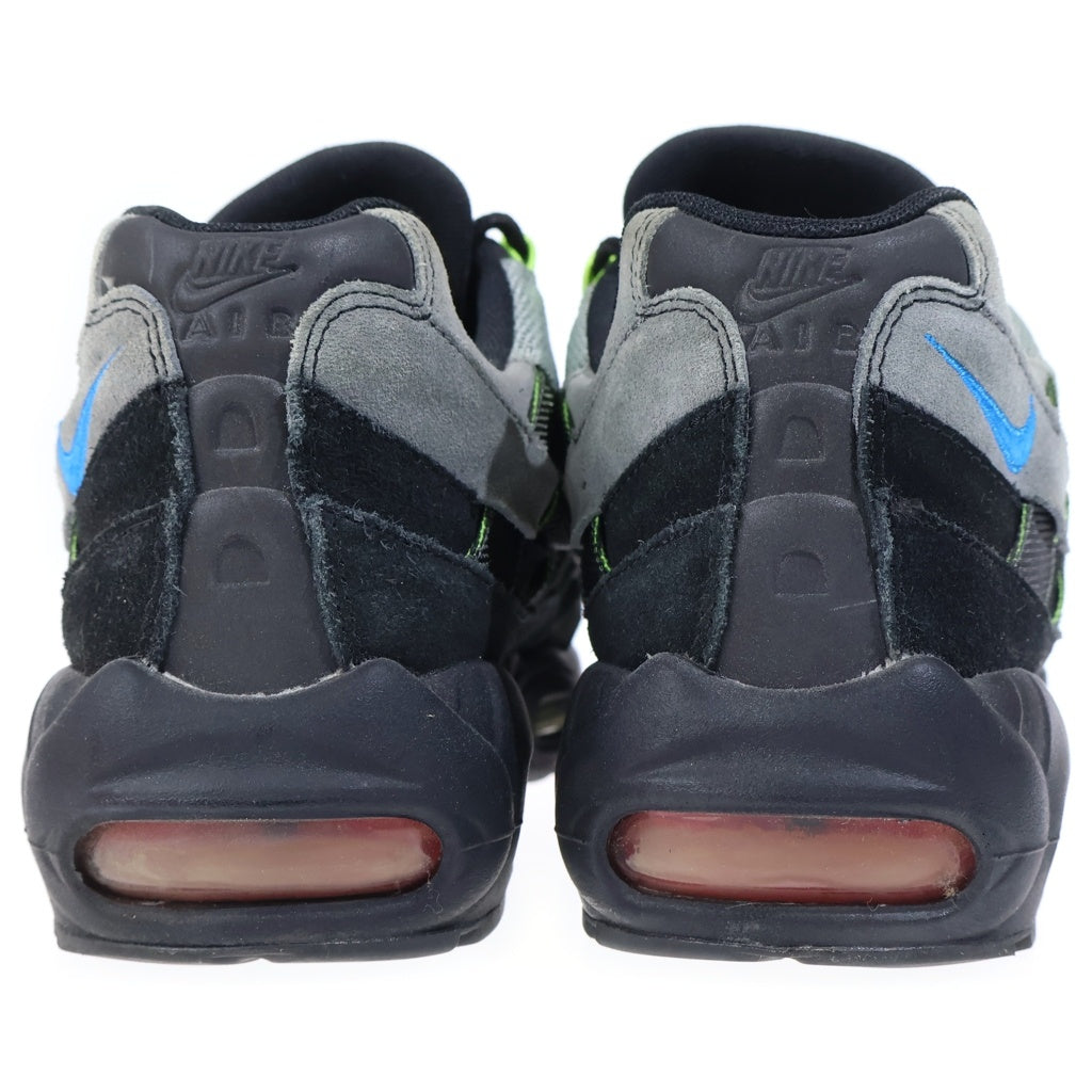 NIKE(ナイキ) AIR MAX 95 WOVEN AQ0764-001 エアーマックス 95 ローカットスニーカー グレー/ライトグリーン US9/27cm