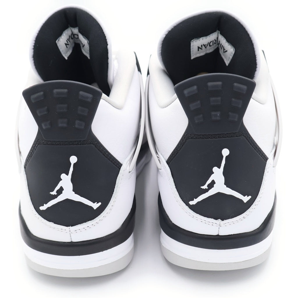 NIKE(ナイキ) AIR JORDAN 4 MILITARY BLACK エアジョーダン4 ハイカットスニーカー ホワイト US9.5/27.5cm DH6927-111