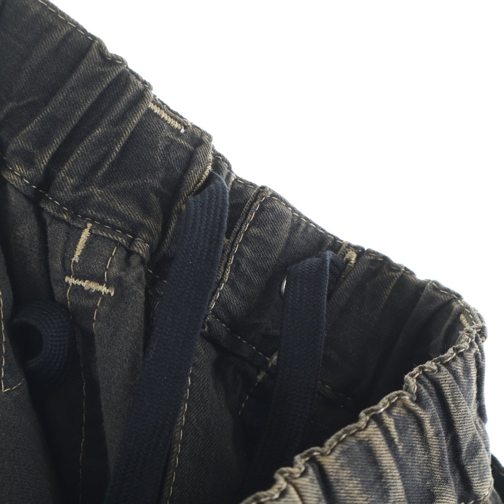 MAISON MIHARAYASUHIRO(メゾンミハラヤスヒロ) 24AW Painted Baker Jeans ペイント ベイカー デニム ブラウン A13PT025