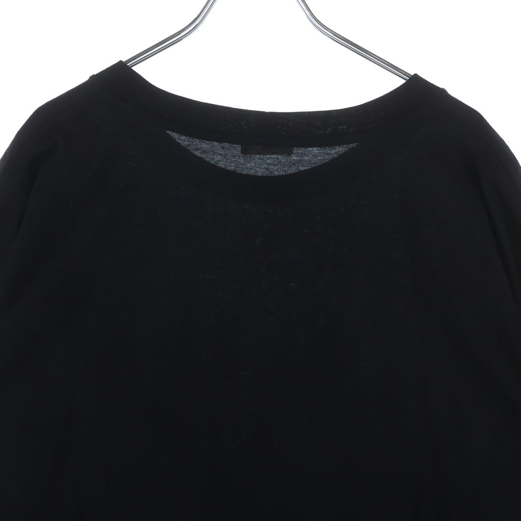 CELINE(セリーヌ) フロント アーチロゴ 半袖 クルーネック Tシャツ ブラック 2X84N671Q.38AW