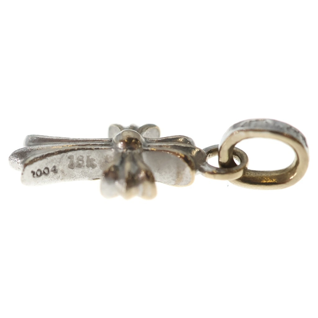 CHROME HEARTS(クロムハーツ) 18KWG CRS BBYFAT P SAP P ホワイトゴールド ベイビーファット パヴェピンクサファイヤ