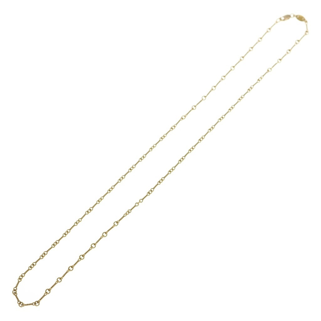 CHROME HEARTS(クロムハーツ) 22K NECKCHAIN T20 ツイストチェーンネックレス 20inch ゴールド BCA015