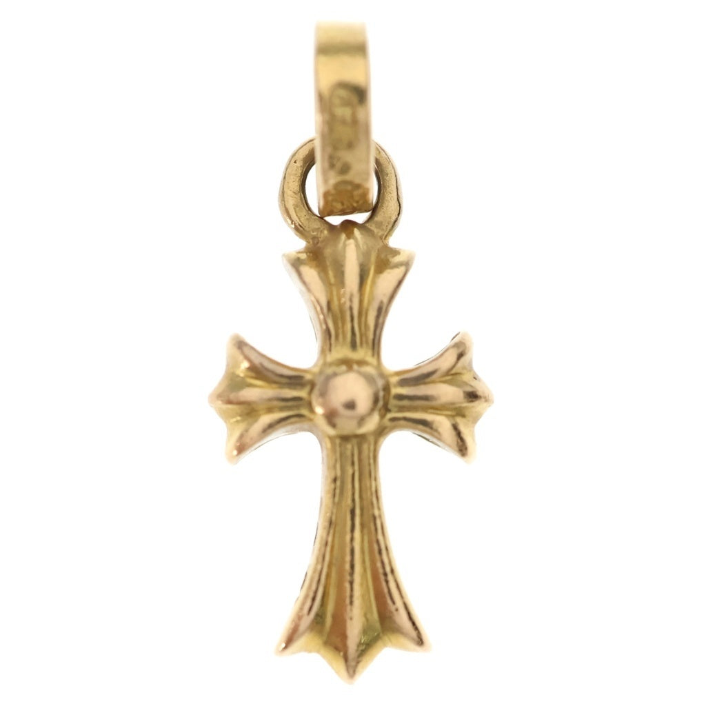 CHROME HEARTS(クロムハーツ) 22K CRS BBYFAT P/DIA ベイビーファットクロス PAVEダイヤ ペンダントトップ ゴールド BCA035
