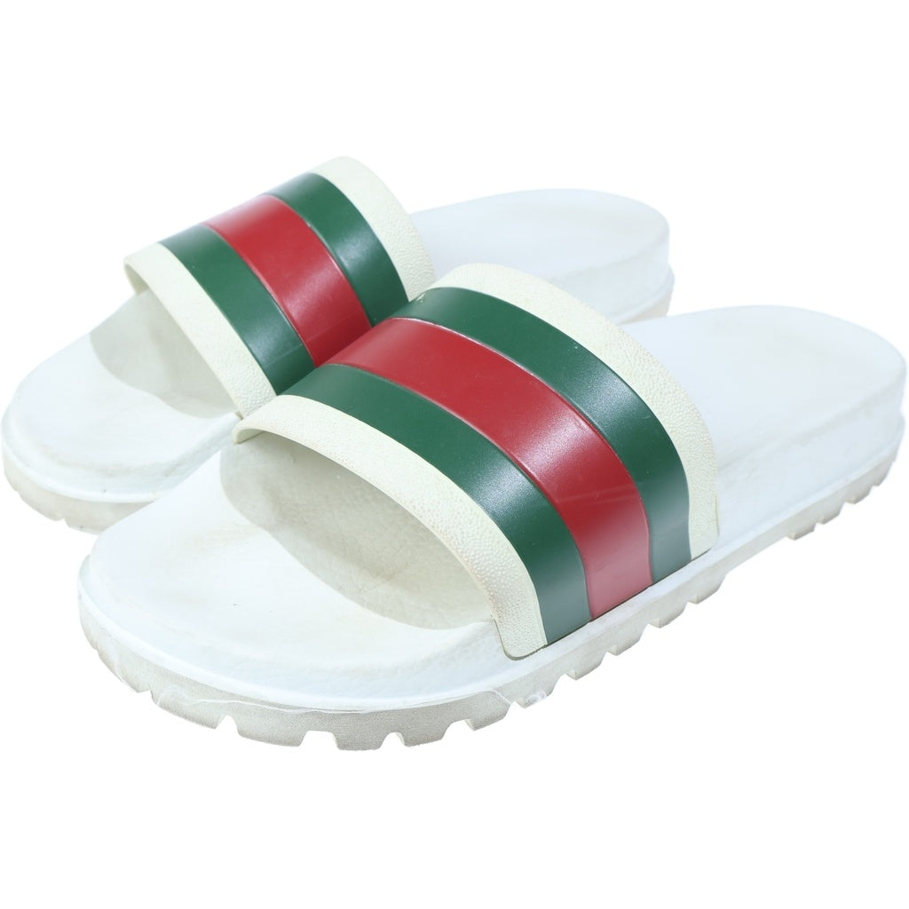 GUCCI(グッチ) Rubber Slide Sandal ラバー スライドサンダル ホワイト 429469 GIB10
